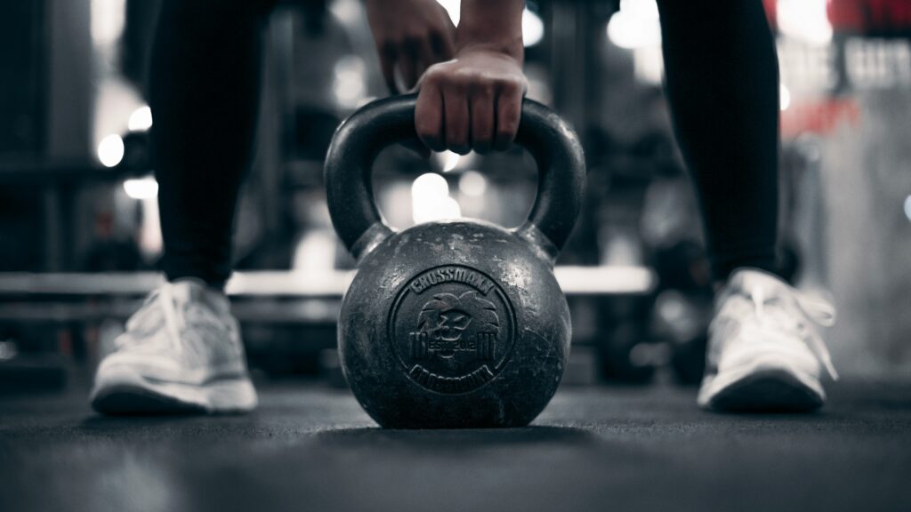 man in the gym