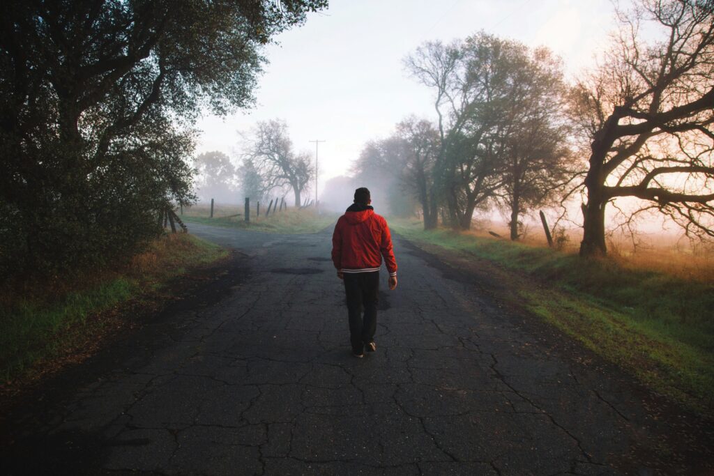 autumn walking